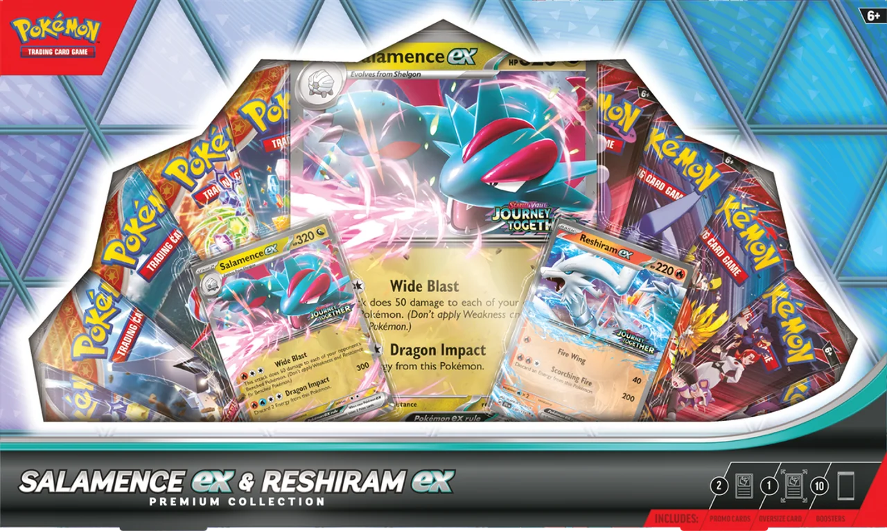 Pokemon TCG: Salamence ex/Reshiram ex Premium Collection