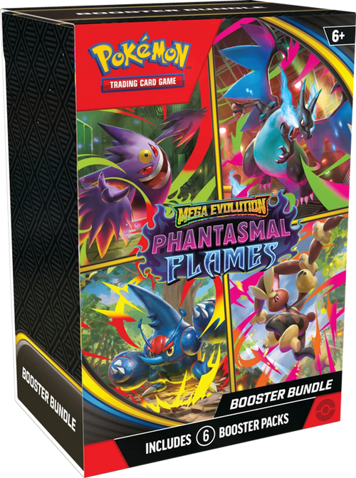 Pokemon TCG Mega Evolution - Phantasmal Flames Booster Bundle