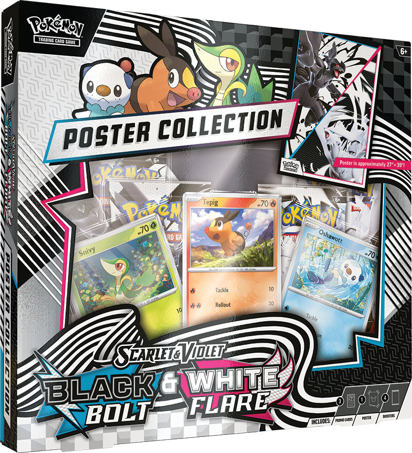 Pokemon TCG: Black Bolt/White Flare Poster Collection