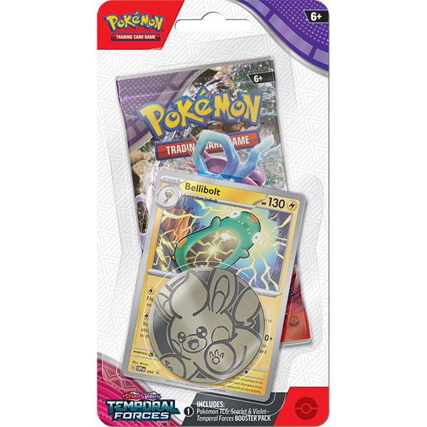 Pokemon TCG - Temporal Forces Checklane Blister - Bellibolt