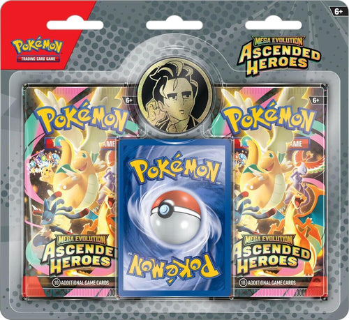 Pokemon TCG Mega Evolution Ascended Heroes 2-Pack Blister - Larry's Komala