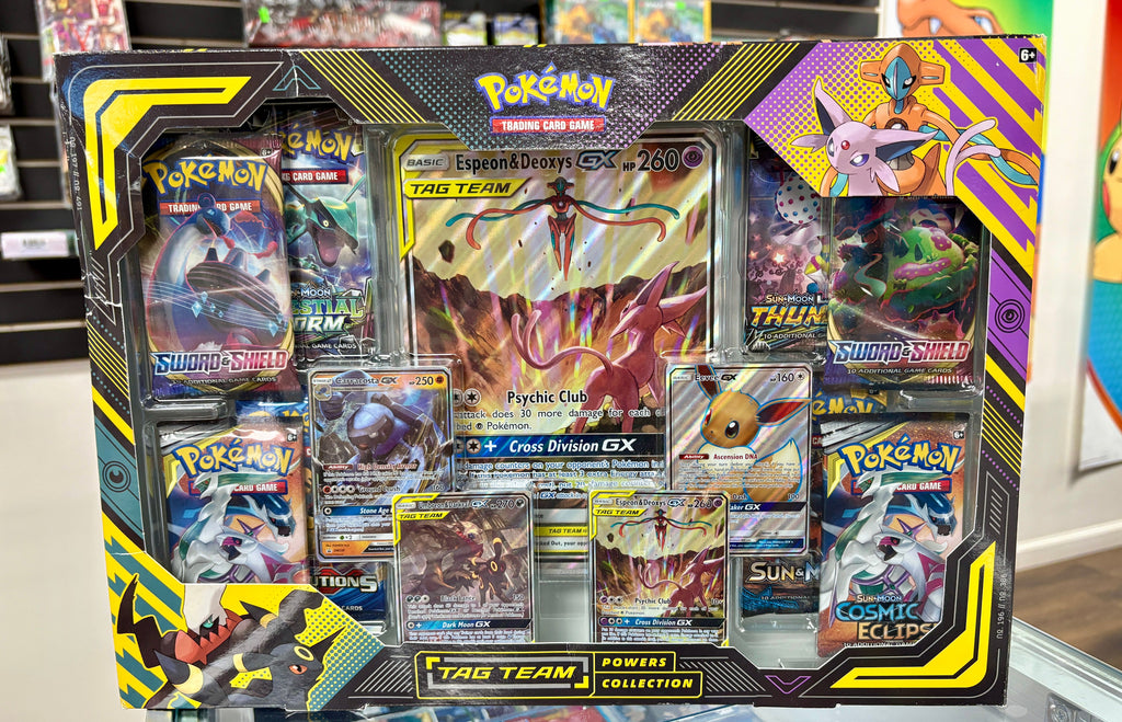 Pokemon TCG Tag Team Powers Collection - Espeon & Deoxys GX