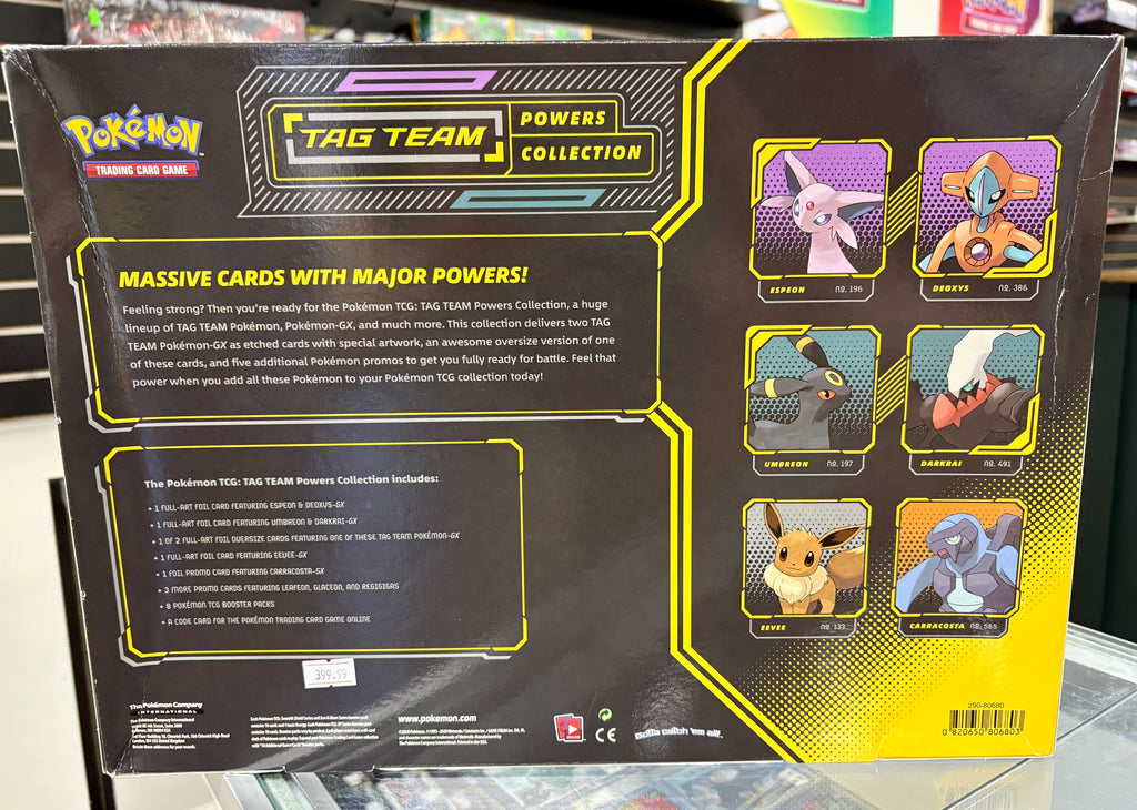 Pokemon TCG Tag Team Powers Collection - Espeon & Deoxys GX