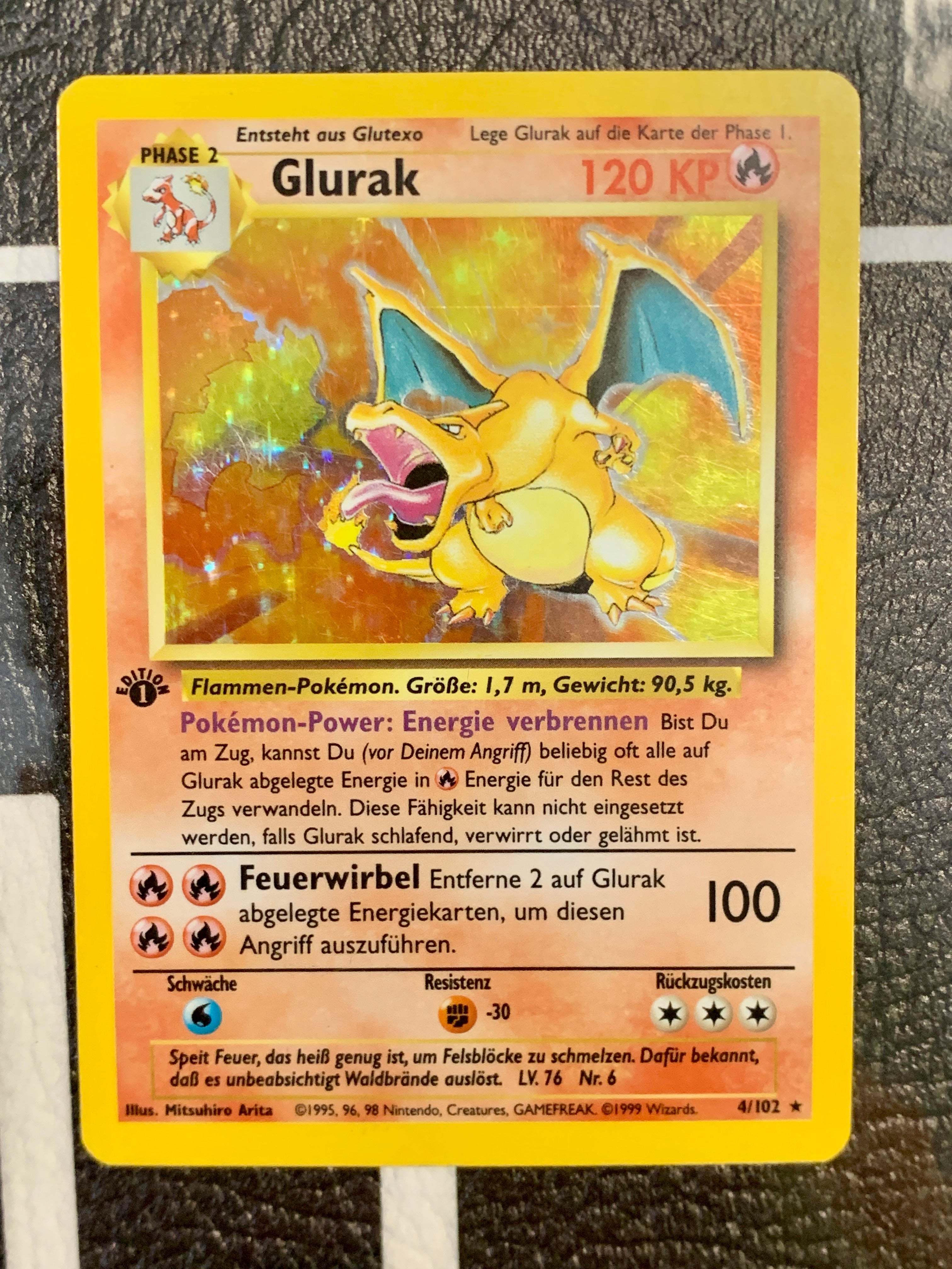 Pokemon TCG: German Base Set Bundle - 2 Booster Packs, 1st Ed. Charizard, 1st Ed. Venusaur