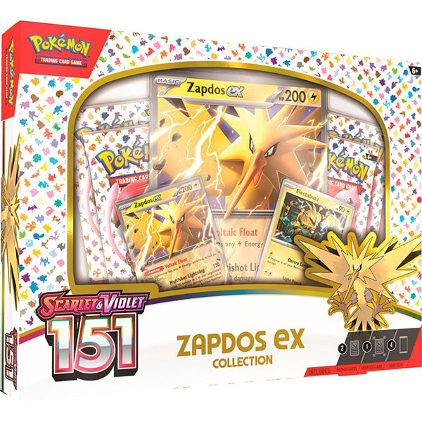 Pokemon TCG: Scarlet & Violet 151 - Zapdos EX Collection Box