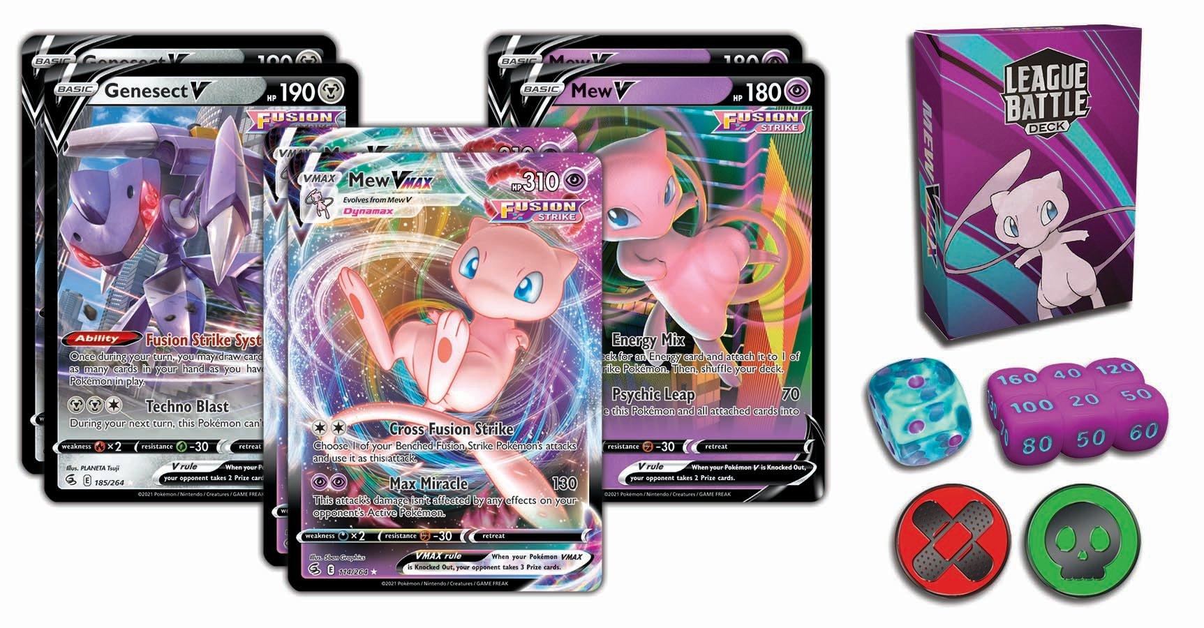 Pokemon CCG: League Battle Deck Mew VMAX