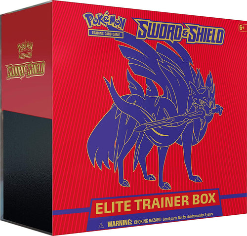 Pokemon Sword & Shield Elite Trainer Box - Zacian