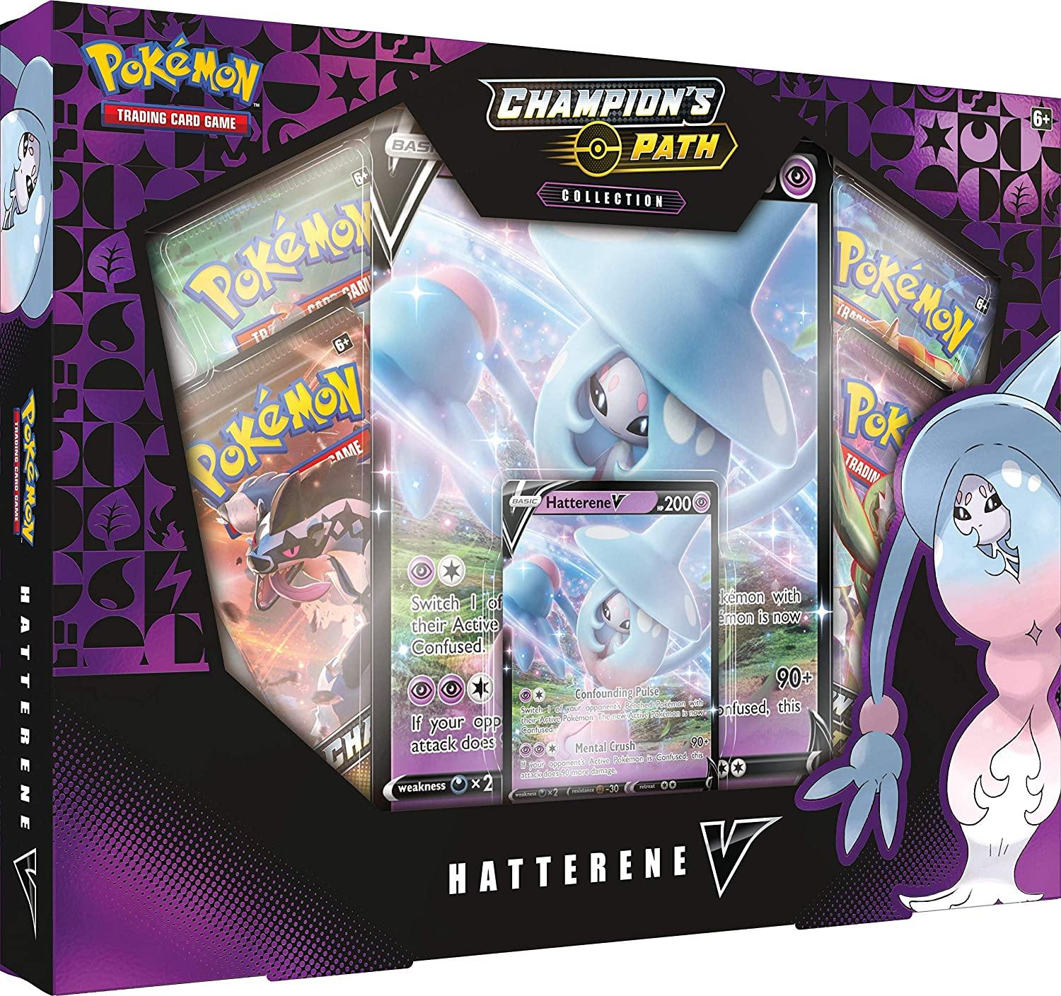 Pokemon TCG: Champion's Path Collection- Hatterene V