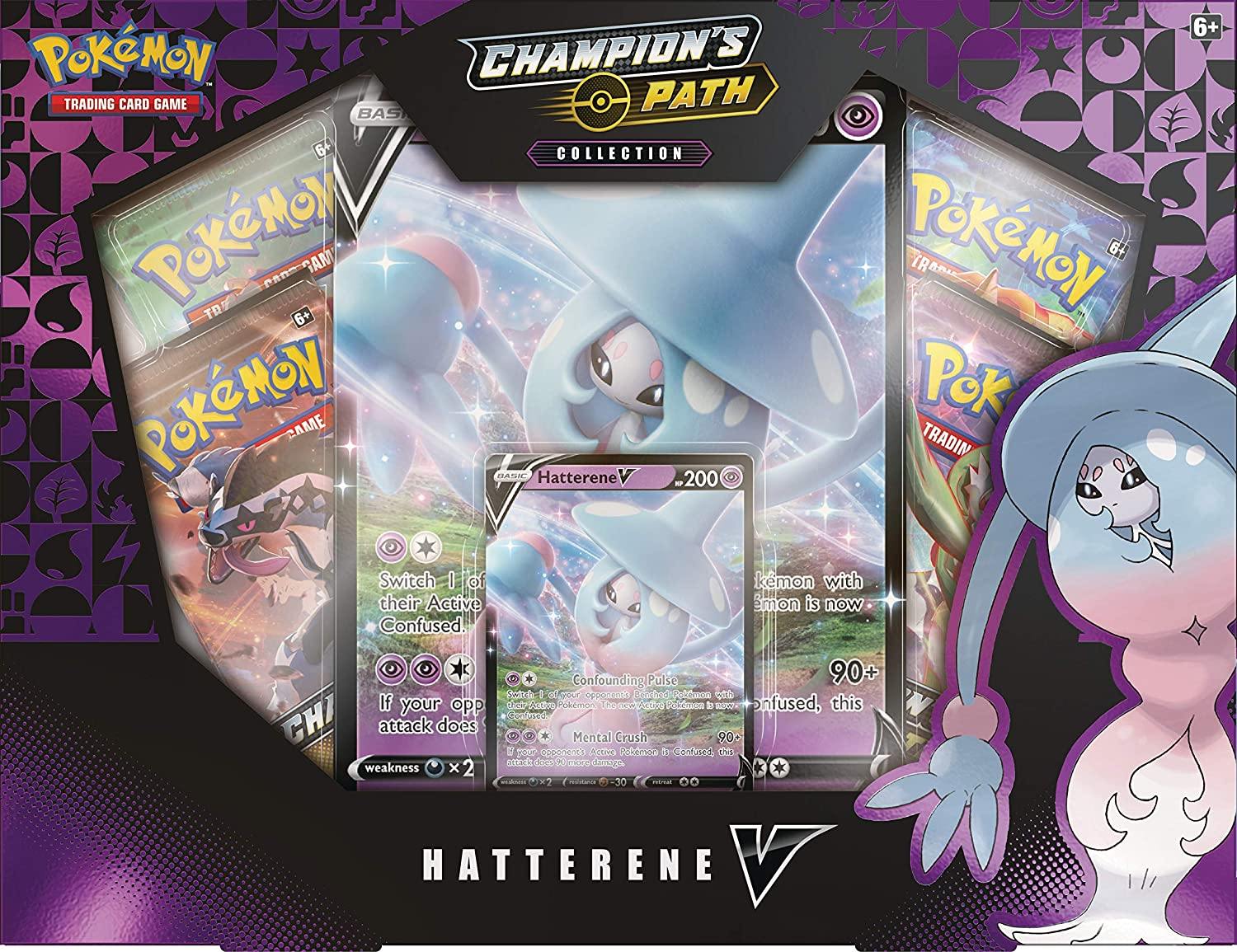 Pokemon TCG: Champion's Path Collection- Hatterene V
