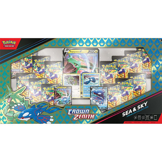 Pokemon TCG: Crown Zenith Sea & Sky Collection Box
