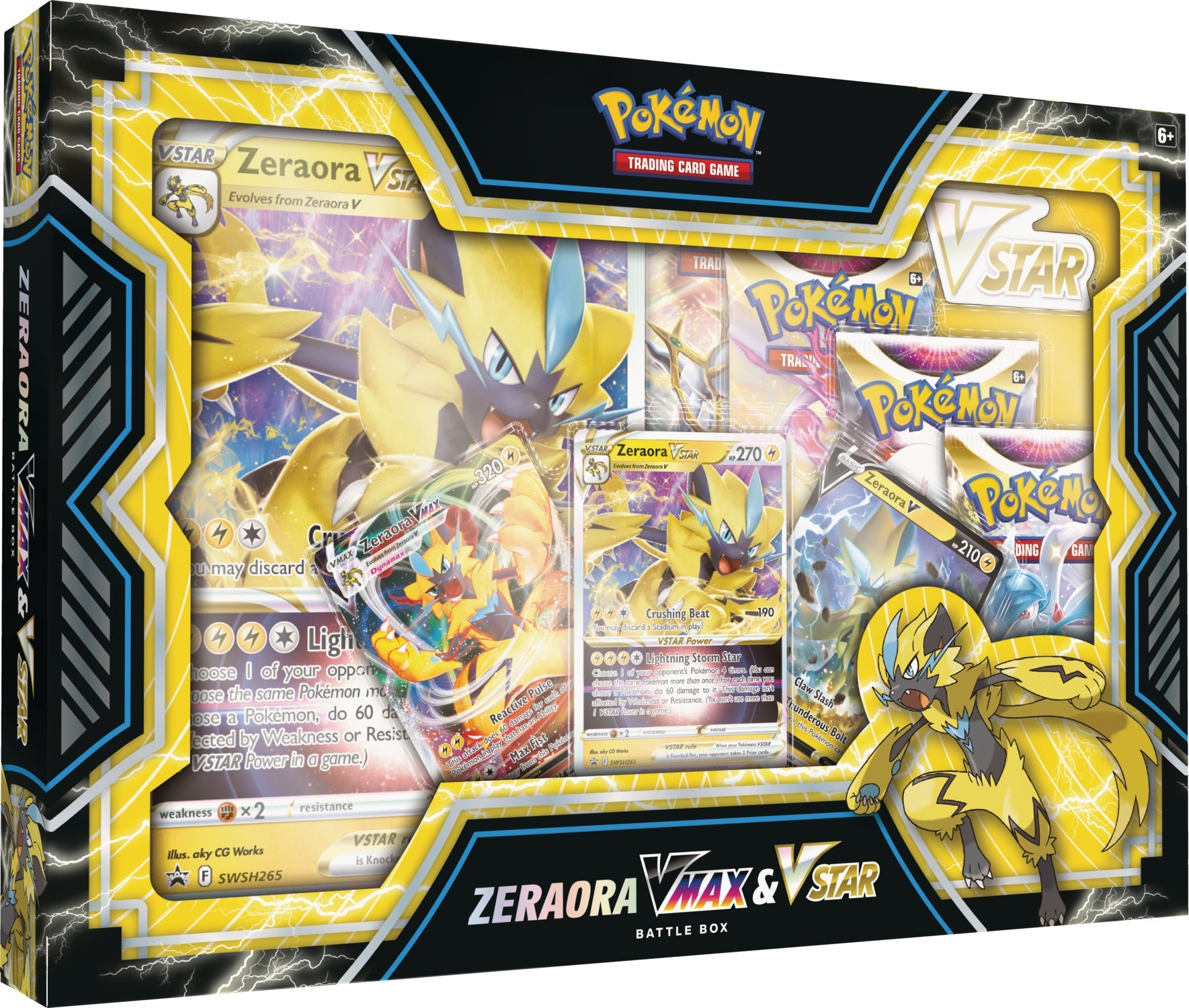 Pokemon TCG: Deoxys/Zeraora VMAX & VSTAR Battle Box