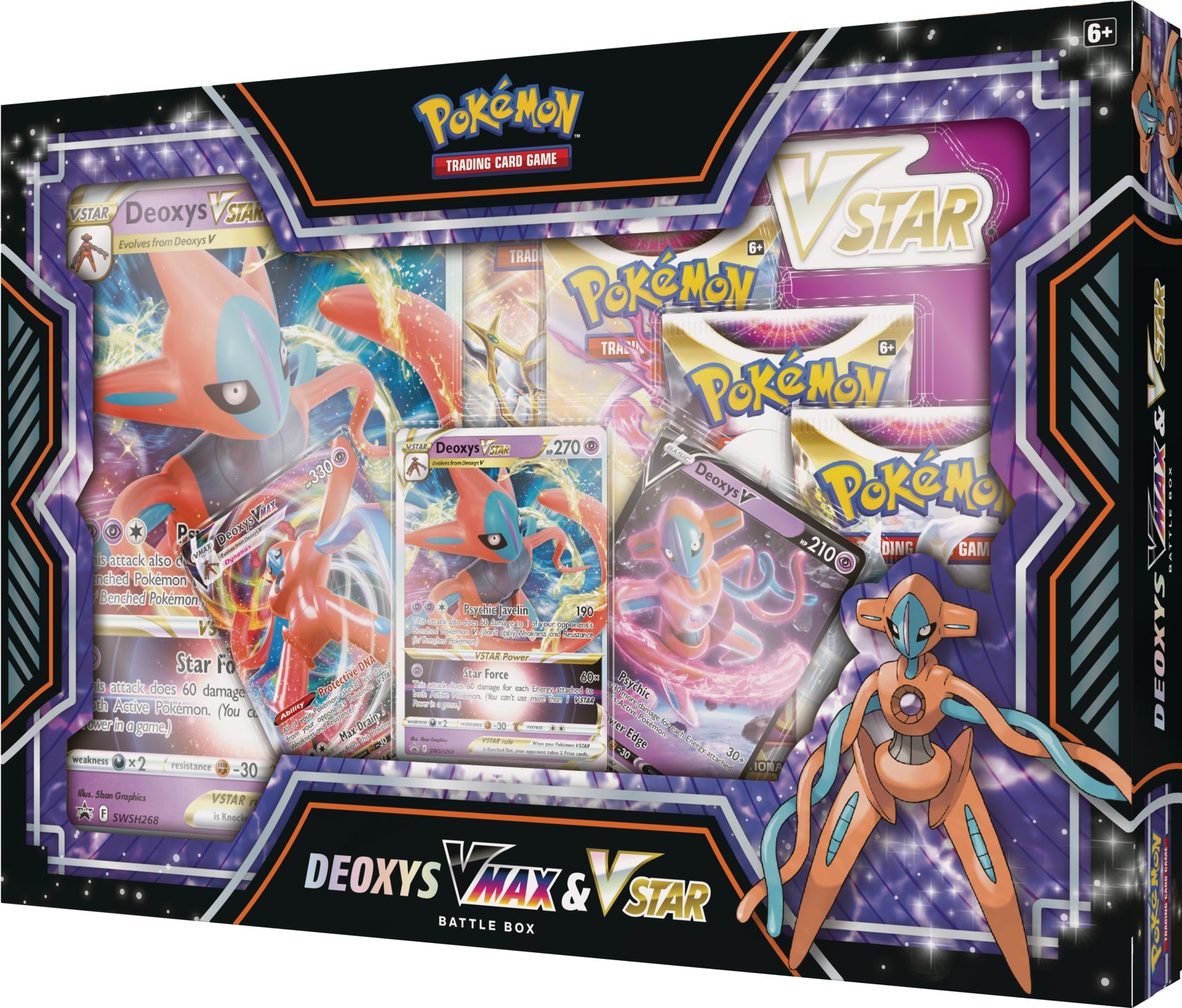 Pokemon TCG: Deoxys/Zeraora VMAX & VSTAR Battle Box