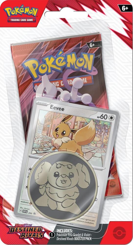 Pokemon TCG: Destined Rivals Checklane Blister - Eevee