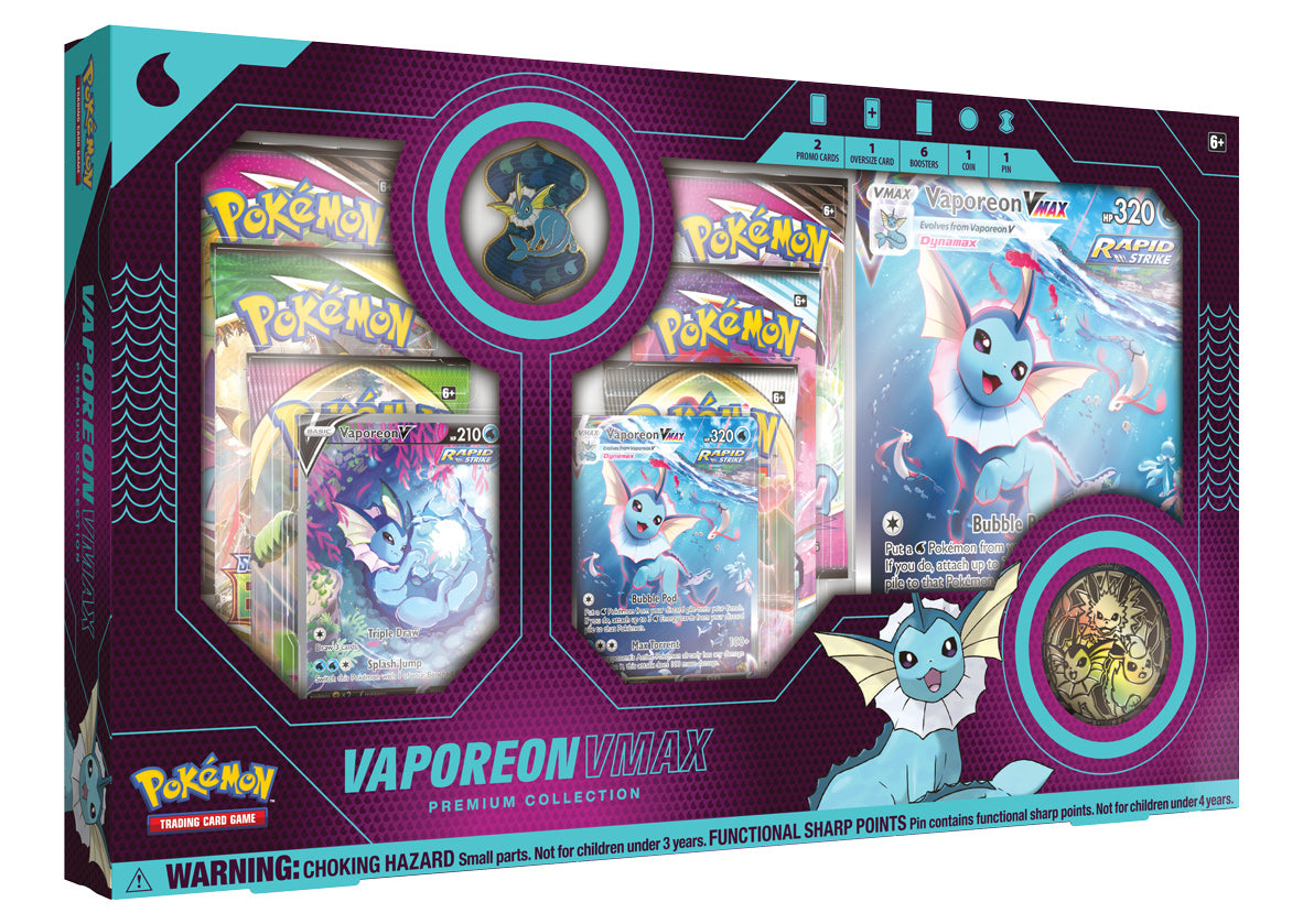Pokemon TCG: Eevee Evolution VMAX Premium Collection