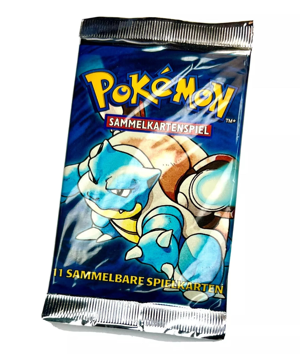 Pokemon TCG: German Base Set Booster Pack - Blastoise