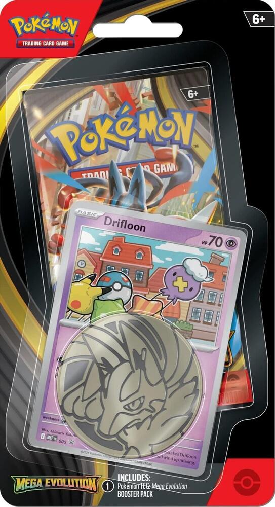 Pokemon TCG: Mega Evolution Checklane Blister - Drifloon