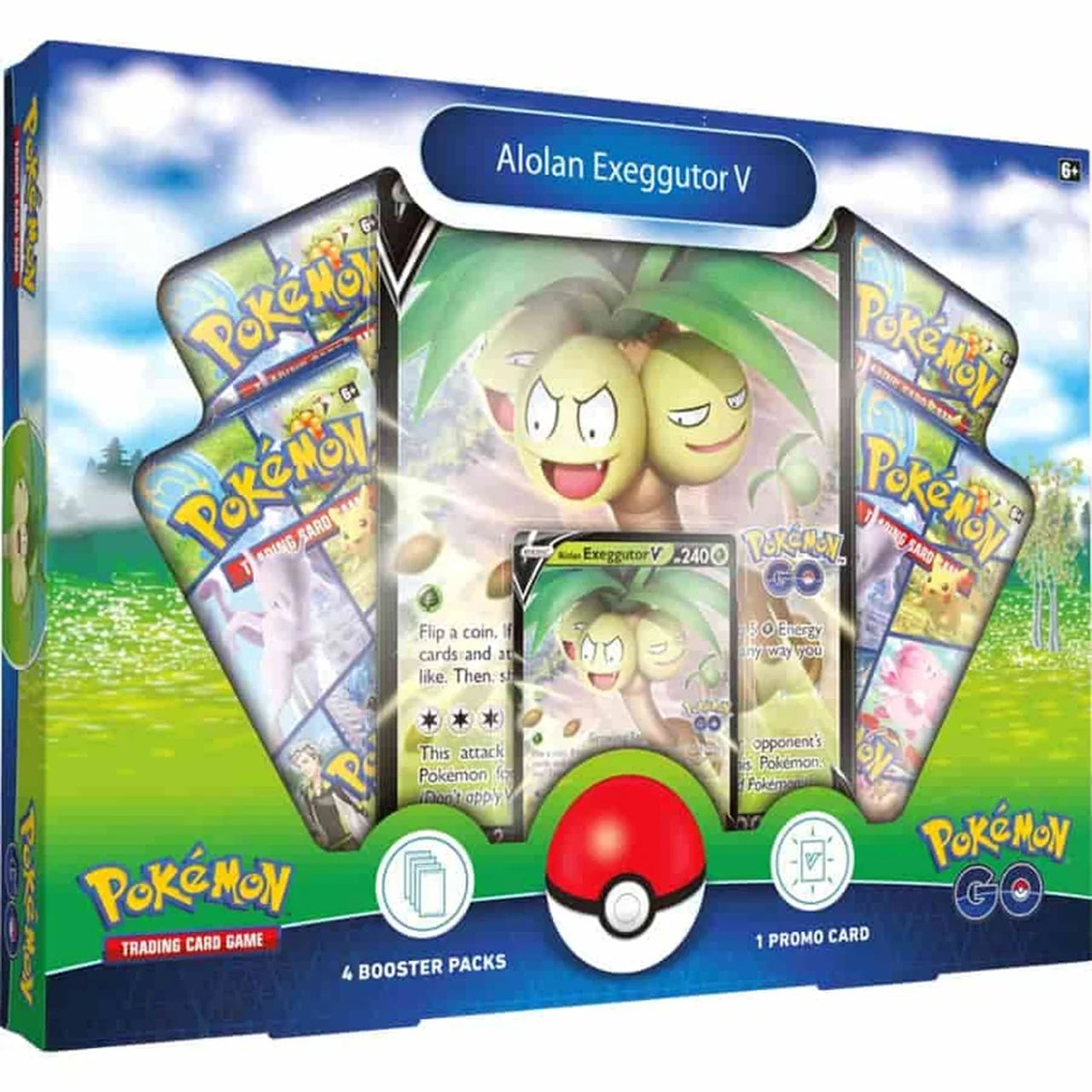Pokemon TCG: Pokemon GO Collection Box - Alolan Exeggutor V