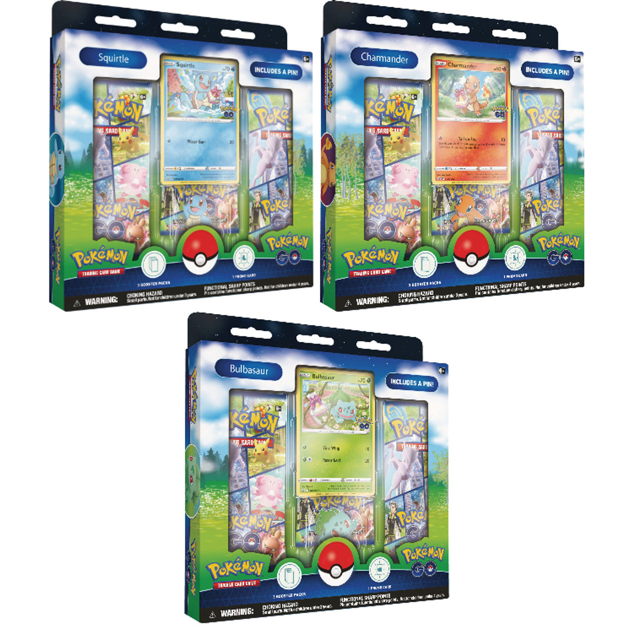 Pokemon TCG: Pokemon GO Pin Collection