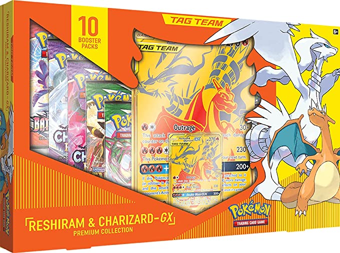 Pokemon TCG: Reshiram & Charizard Collection Box
