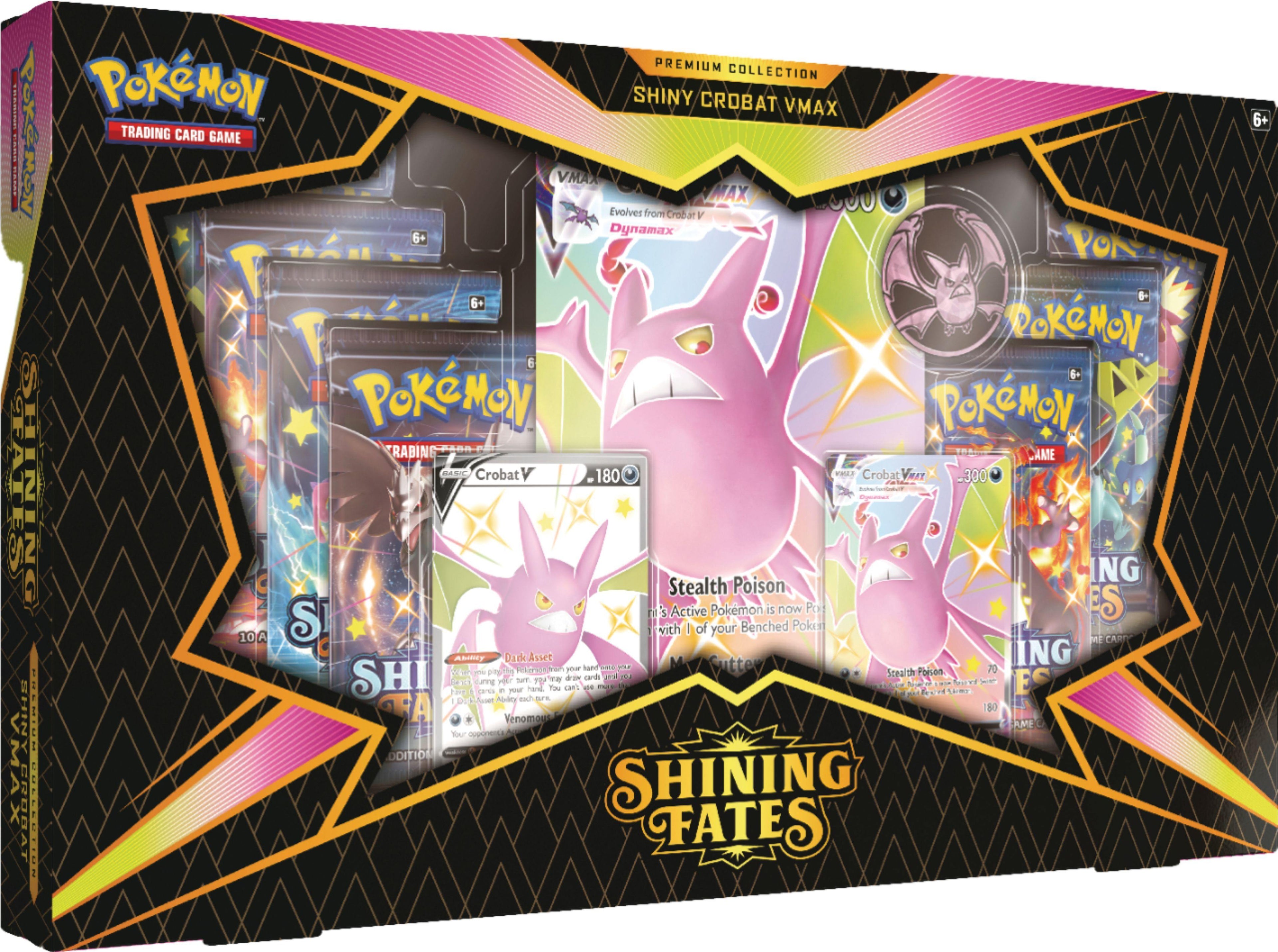 Pokemon TCG Shining Fates Premium Collection Crobat VMAX