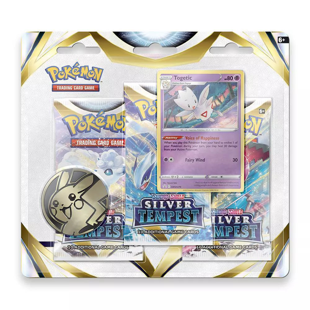 Pokemon TCG: Silver Tempest 3-Pack Blister