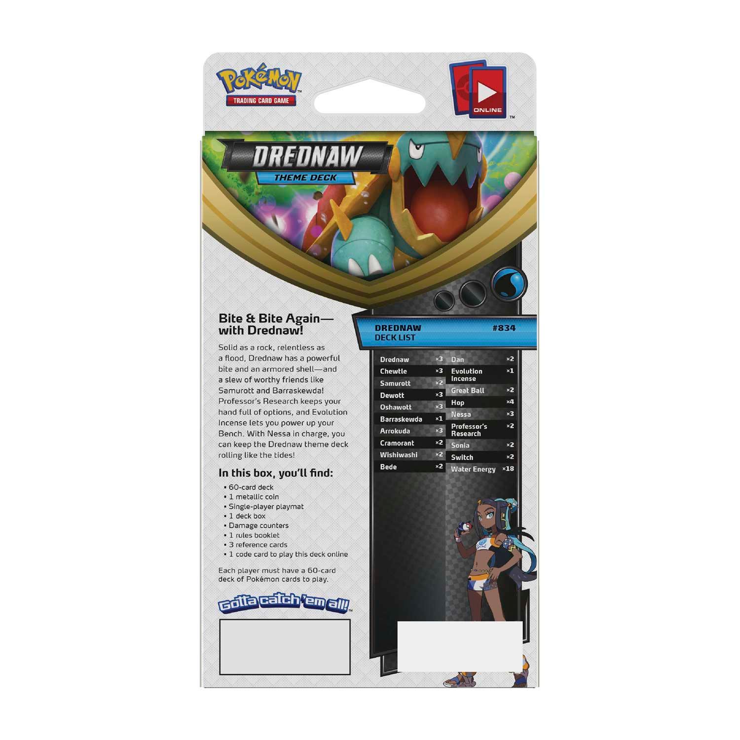 Pokemon TCG Vivid Voltage Drednaw Theme Deck