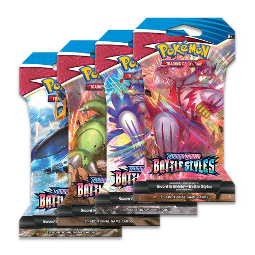 Pokemon TCG Sword & Shield Battle Styles Sleeved Booster Pack
