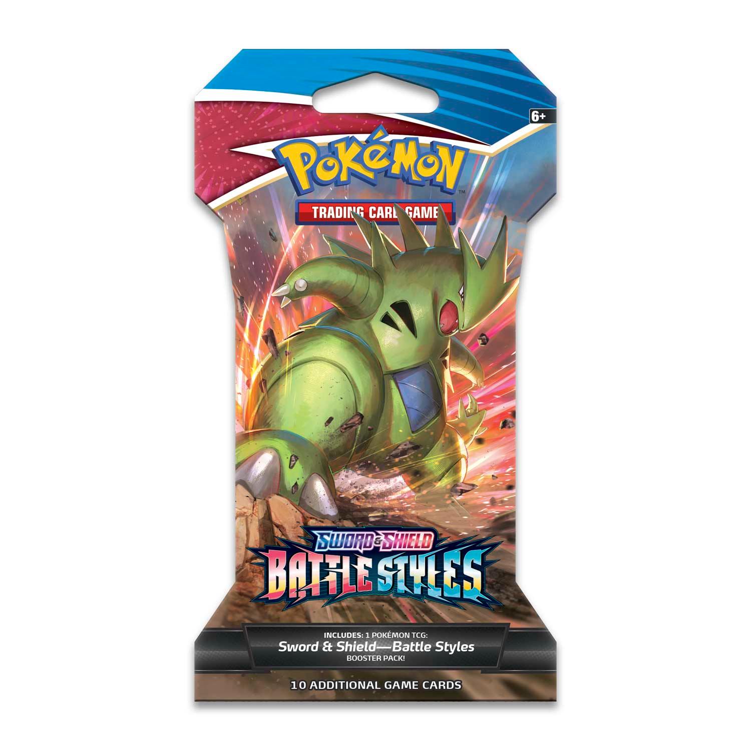 Pokemon TCG Sword & Shield Battle Styles Sleeved Booster Pack