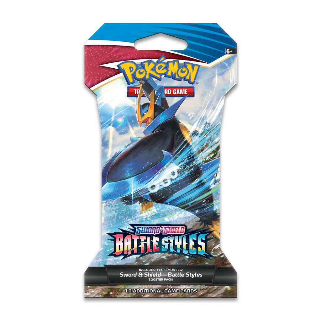 Pokemon TCG Sword & Shield Battle Styles Sleeved Booster Pack