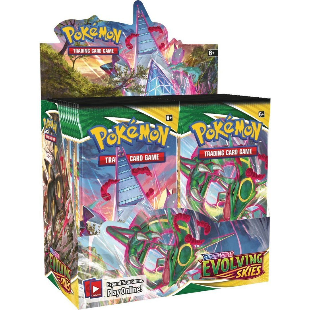 Pokemon TCG: Sword & Shield Evolving Skies Booster Box