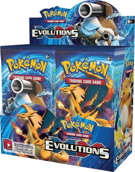 Pokemon TCG: XY Evolutions Booster Box & Acrylic Case Combo