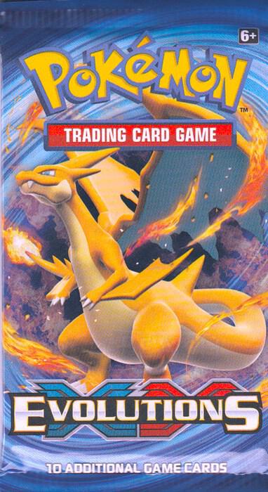 Pokemon TCG XY Evolutions Booster Pack - Charizard