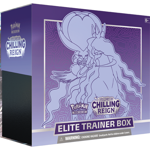 Pokemon TCG Chilling Reign Elite Trainer Box - Shadow Rider Calyrex