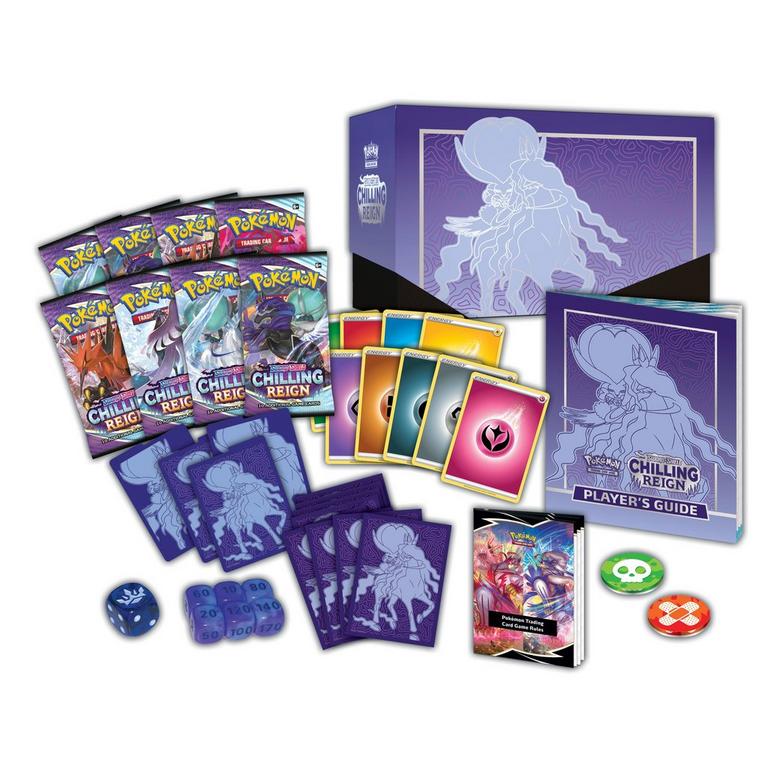 Pokemon TCG Chilling Reign Elite Trainer Box - Shadow Rider Calyrex