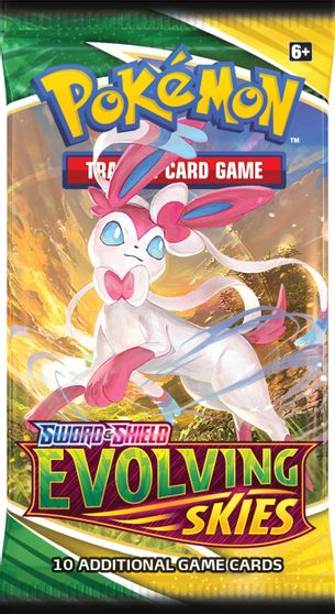 Pokemon TCG: Sword & Shield Evolving Skies Booster Pack
