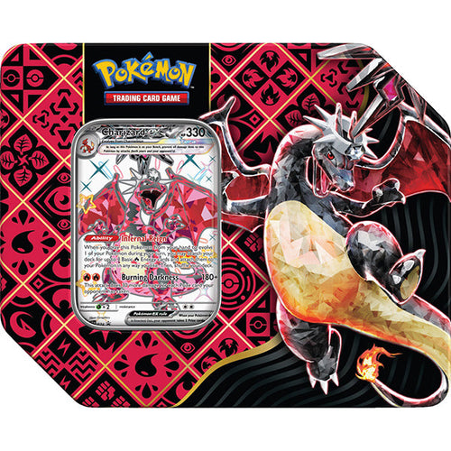 Pokemon TCG Paldean Fates Tin - Shiny Charizard Ex