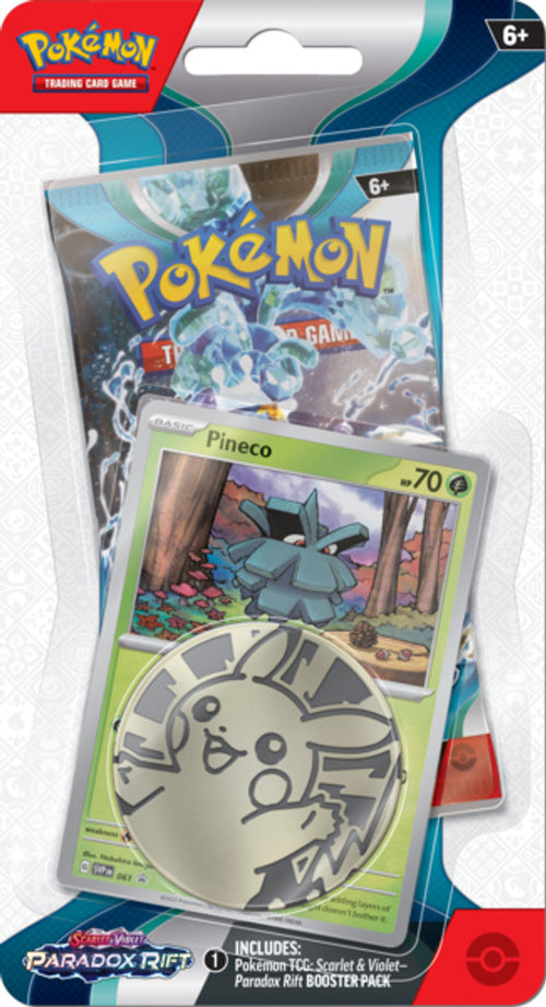 Pokemon TCG Paradox Rift Checklane Blister - Pineco