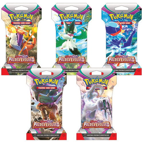 Pokemon TCG Scarlet & Violet Paldea Evolved Sleeved Booster Pack