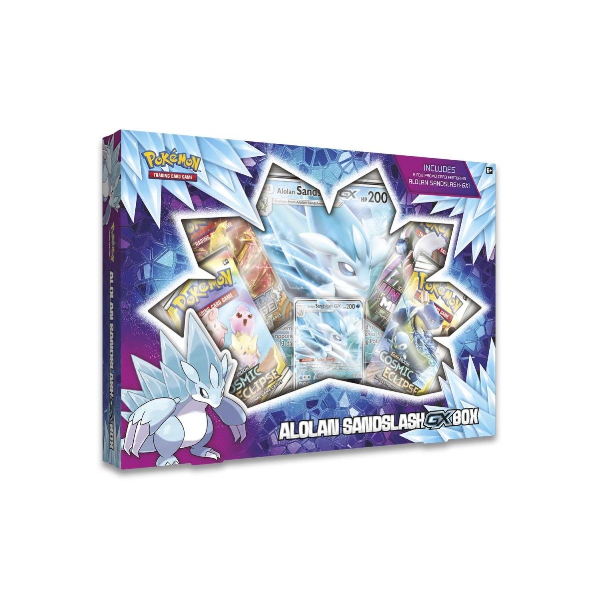 Pokemon TCG: Alolan Sandslash GX Box