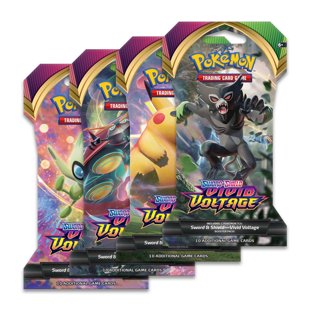 Pokemon TCG Sword & Shield - Vivid Voltage Sleeved Booster Pack