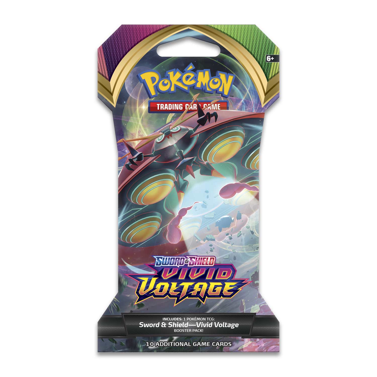 Pokemon TCG Sword & Shield - Vivid Voltage Sleeved Booster Pack