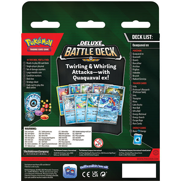 Pokemon TCG: Ex Deluxe Battle Deck Quaquaval Ex