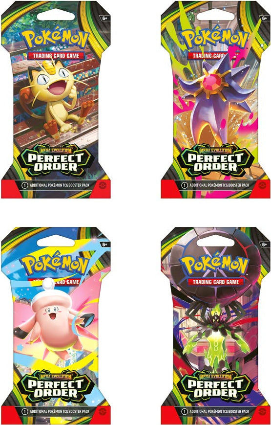 Pokemon TCG: Mega Evolution Perfect Order Sleeved Booster Pack