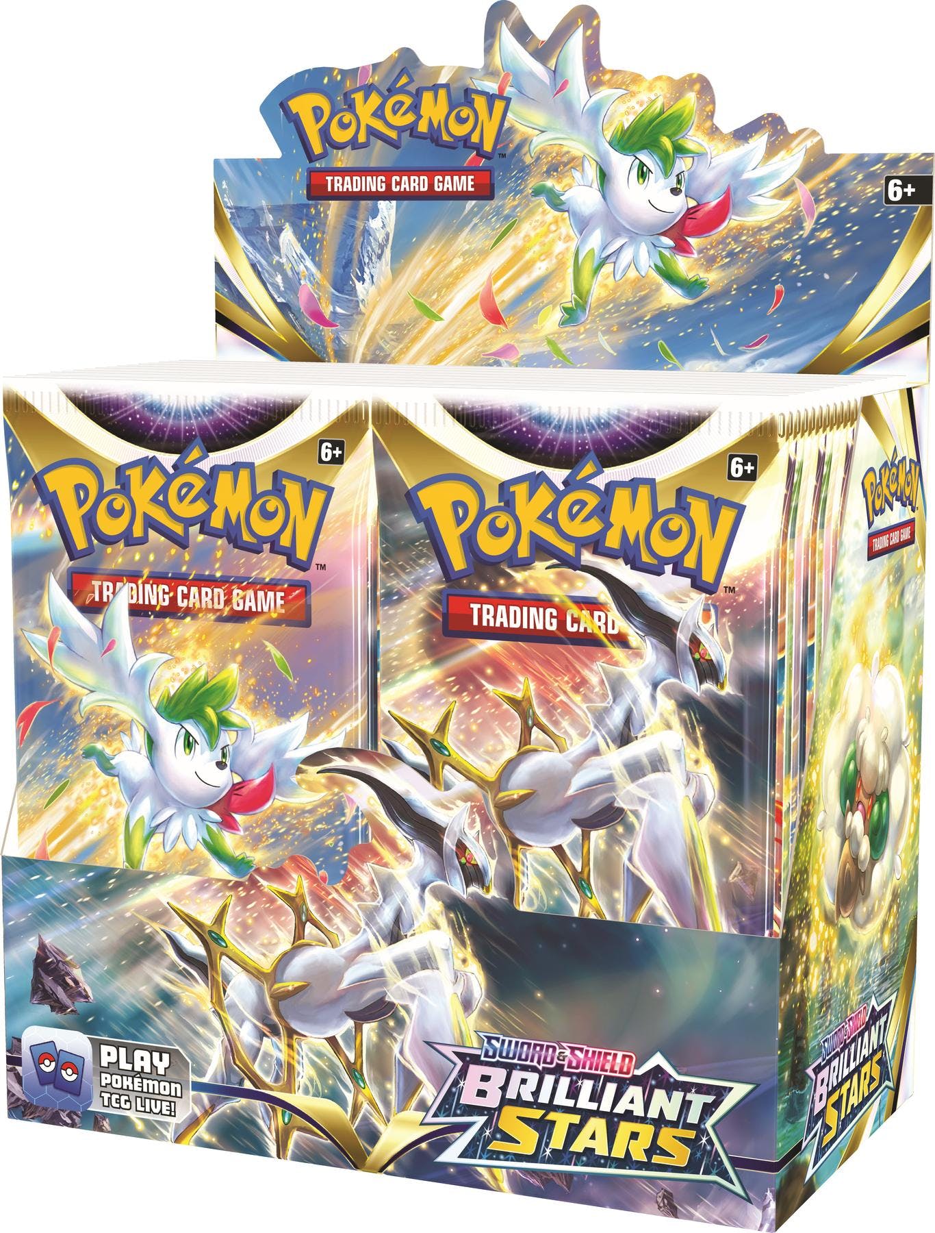 Pokemon TCG: Sword and Shield Brilliant Stars Booster Box
